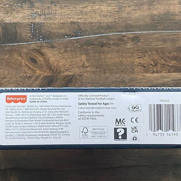 NIB NFL Houston Texans Little People Collector Licensed Series 1 - 4 Figures - Picture 3 of 7